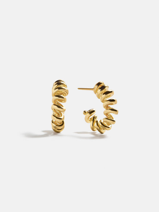 18K Gold Vermeil Cece Earrings - Gold